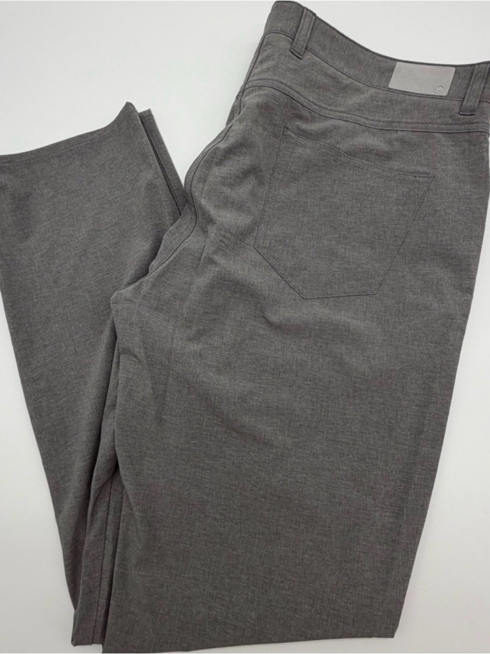 Peter Millar Gray EB55 Golf Pants — Refined Tailored Look
